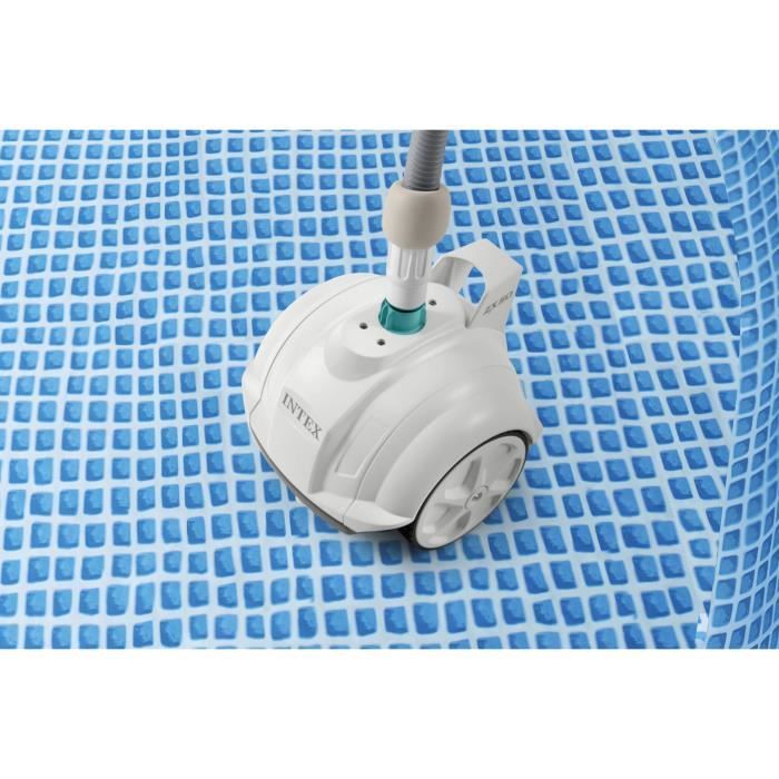 Robot aspirateur fond - INTEX - ZX50 - 2 brosses de nettoyage rotatives - Bestpower