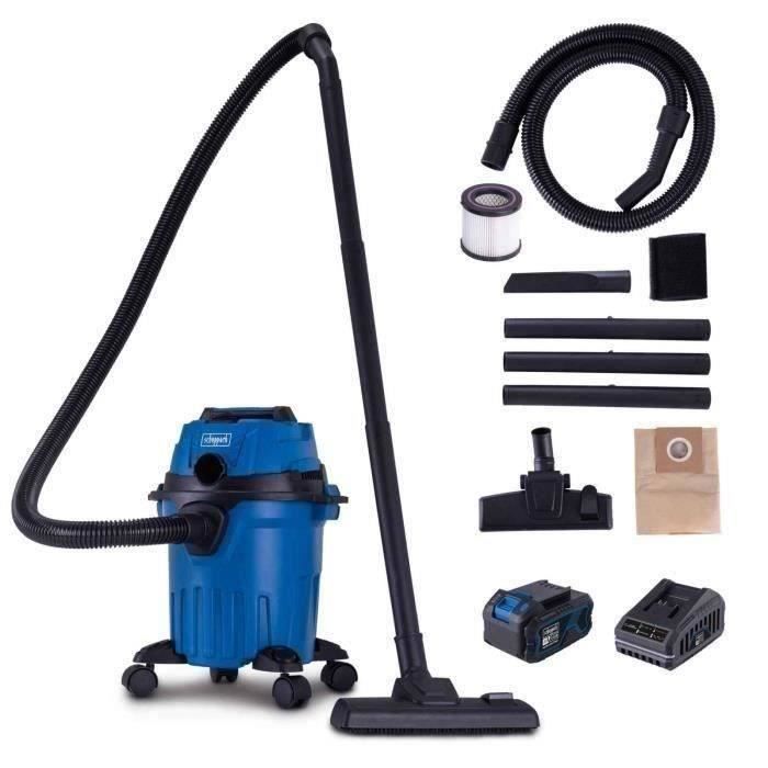 Aspirateur eau et poussiere sans fil avec starterkit 4Ah C-NTS15-X SET L - SCHEPPACH - Bestpower